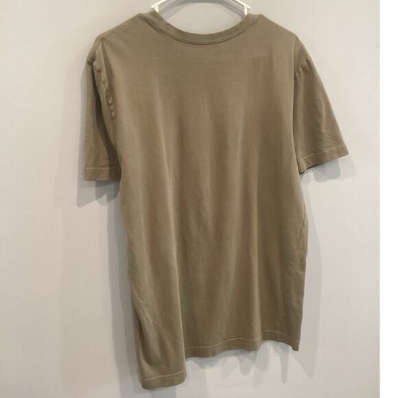 Life is Good Crusher Tee Mens M Medium Green Mountains Camping Hiking Gorpcore - Picture 4 of 9